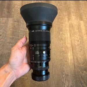 JVC Victor HZ-H713 Broadcast / ENG Zoom Lens – B4 Mount – Vintage Video Lens